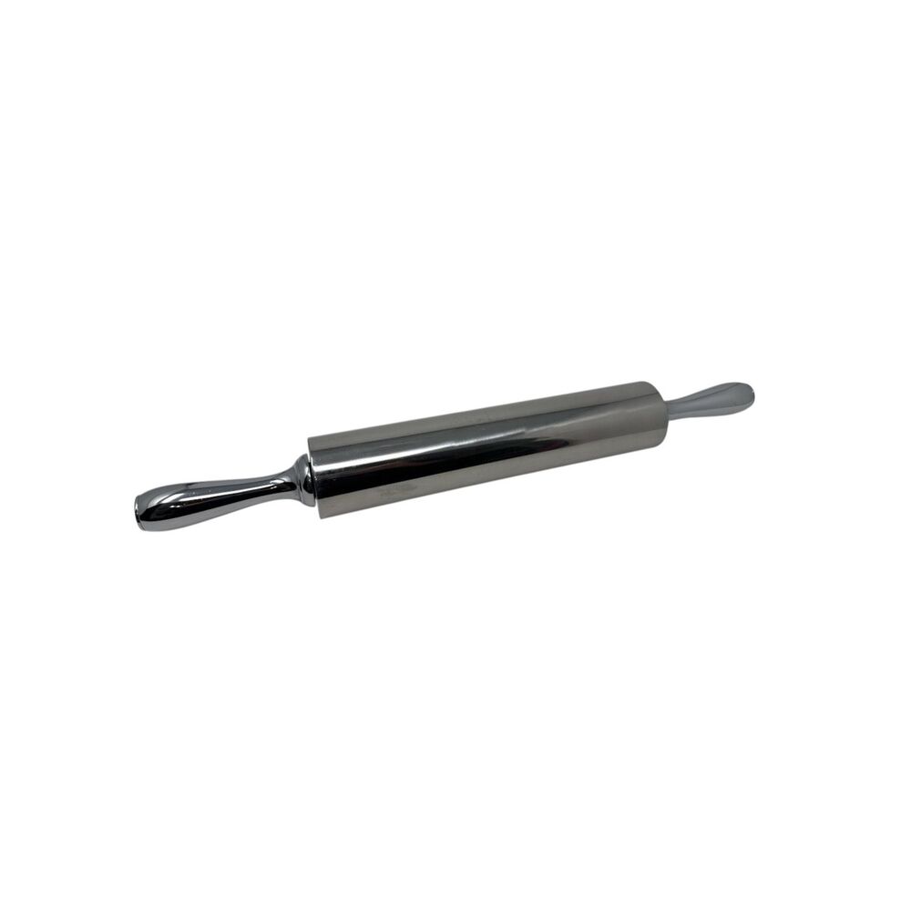 Rolling pin stainless steel metal heavy duty baking